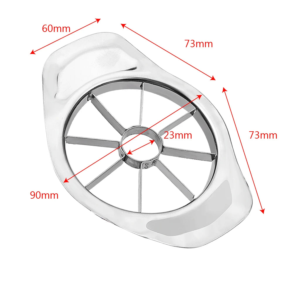 HILIFE Kitchen Gadgets Stainless Steel Comfort Handle Divider Apple Cutter Vegetable Fruit Tools