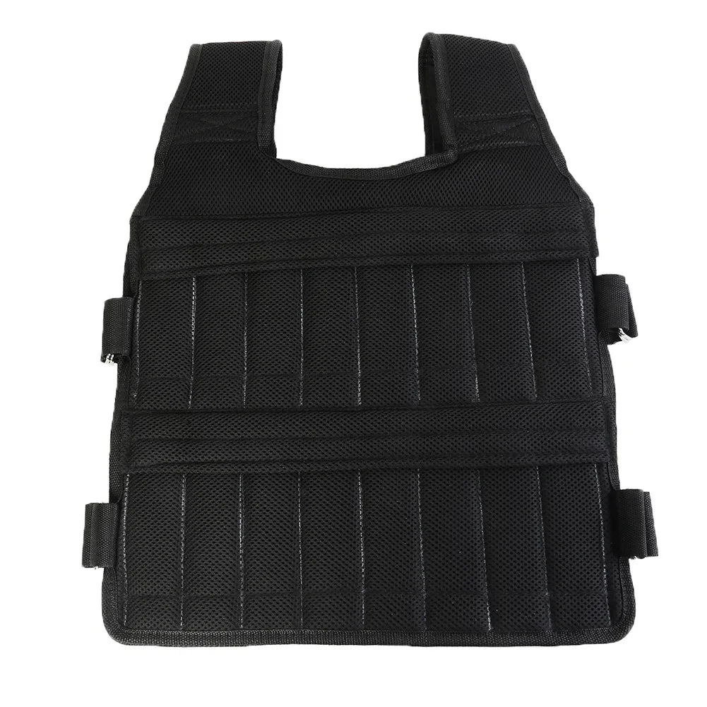 3/15/20/35/50Kg Workout Weight Jacket Adjustable Weighted Exercise Vest Workout Equipment for Running Training Jogging Walking