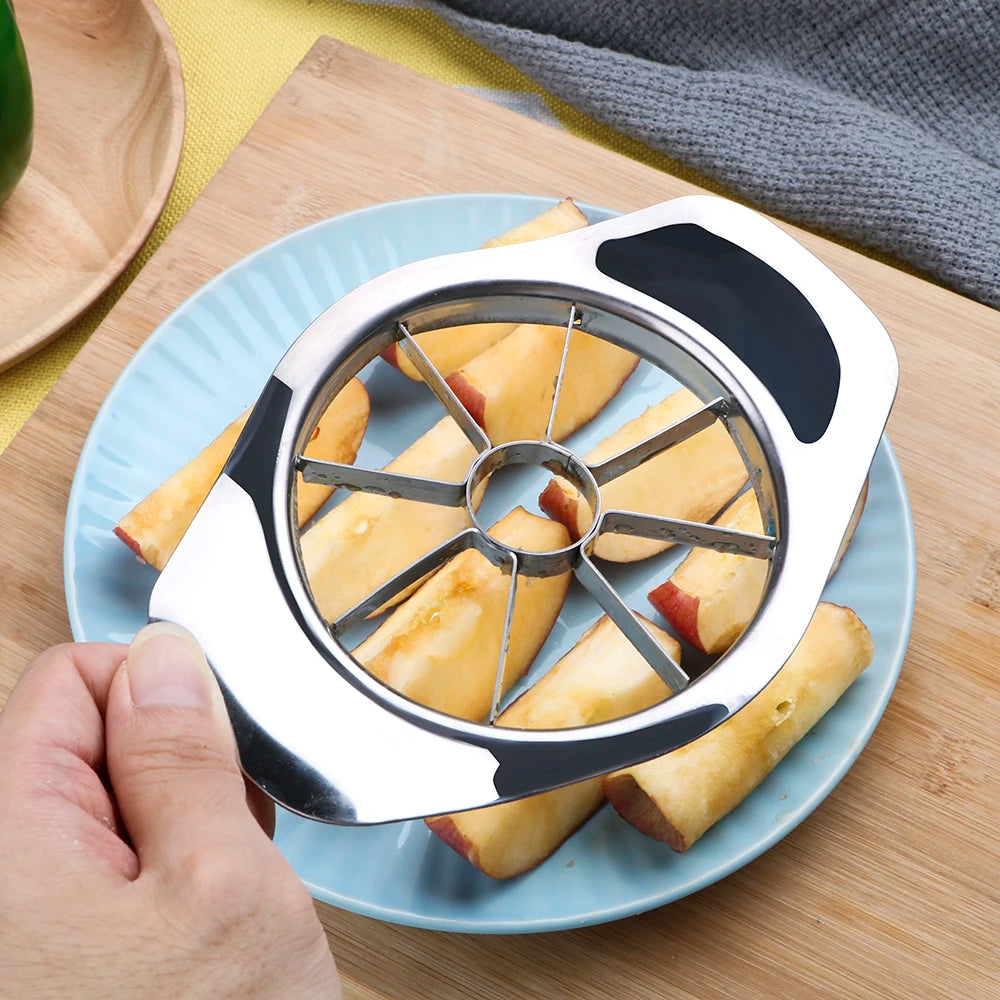 HILIFE Kitchen Gadgets Stainless Steel Comfort Handle Divider Apple Cutter Vegetable Fruit Tools