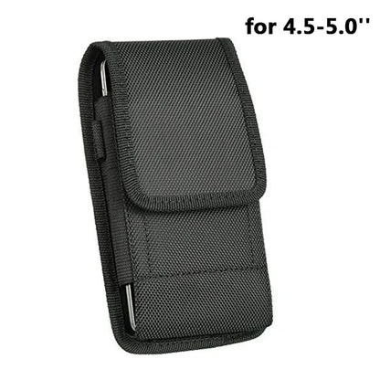 Black with Belt Clip for Phone Phone Pouch Mobile Phone Bags Cell Phone Holder Pouch Wallet Case