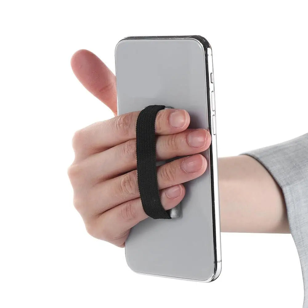 1Pc Elastic Phone Finger Strap ABS Grip Phone Mobile Phone Accessories Sling Phone Holder Universal Phone Back Sticker 10 Colors