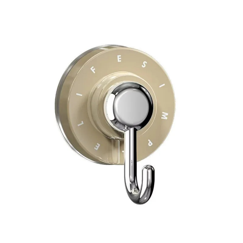 Bathroom Accessories Waterproof Rotating Suction Hooks for Bathroom Kitchen Strong Adhesive Wall Organize