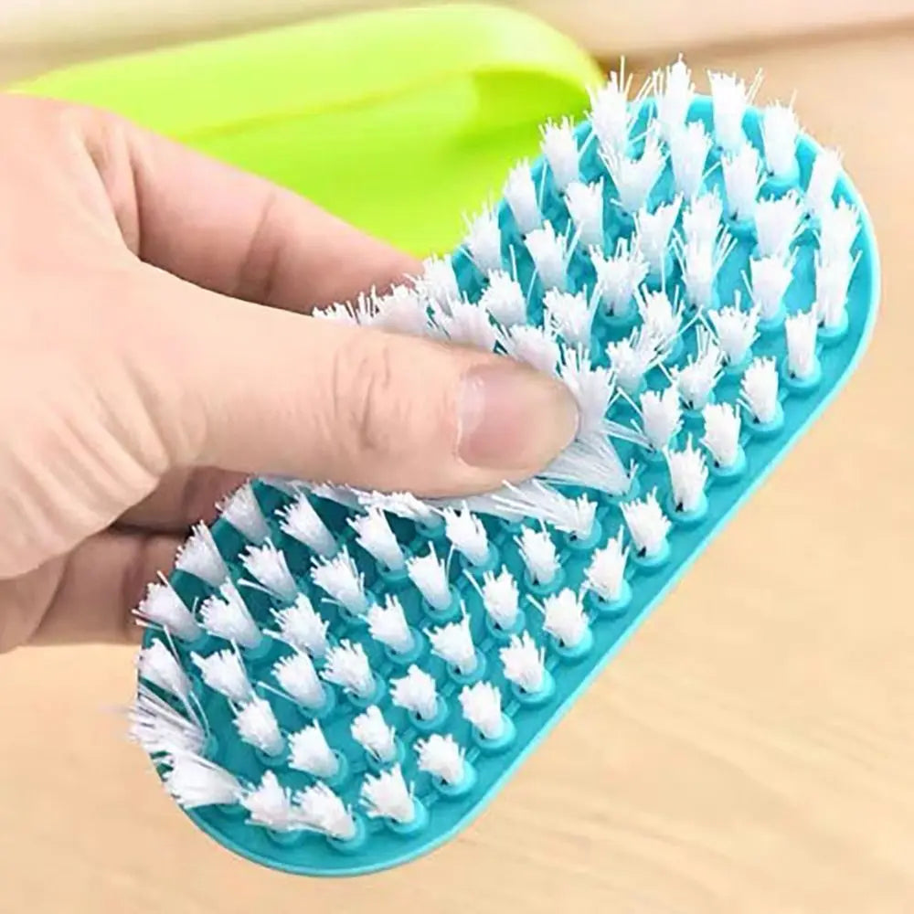 Soft Bristle Plastic Shoe Brush Multi-Functional Scrubbing Clothes Brush Laundry Brush Decontamination Laundry Brush