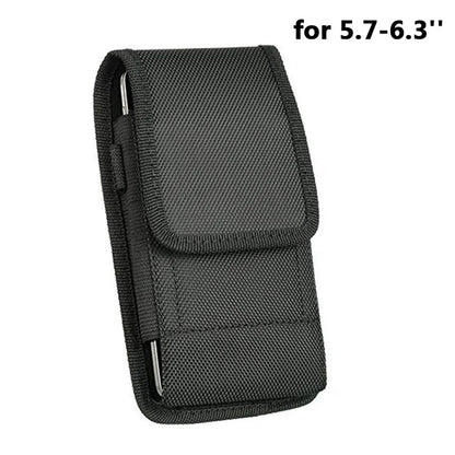 Black with Belt Clip for Phone Phone Pouch Mobile Phone Bags Cell Phone Holder Pouch Wallet Case
