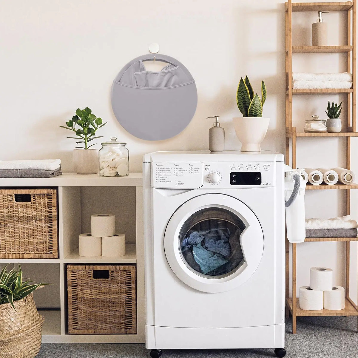 Collapsible Laundry Basket Foldable Portable Pop up Laundry Hampers Dirty Clothes Laundry Storage Basket