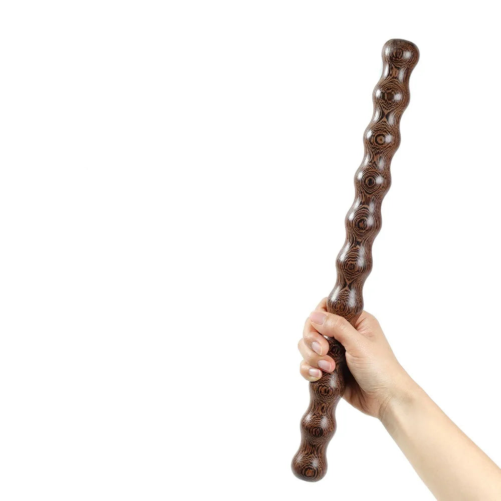 Multi-Functional Chicken Wing Wood Massage Stick Body Shaping Wood Wooden Massage Roller Relaxation Muscle Massage Tool