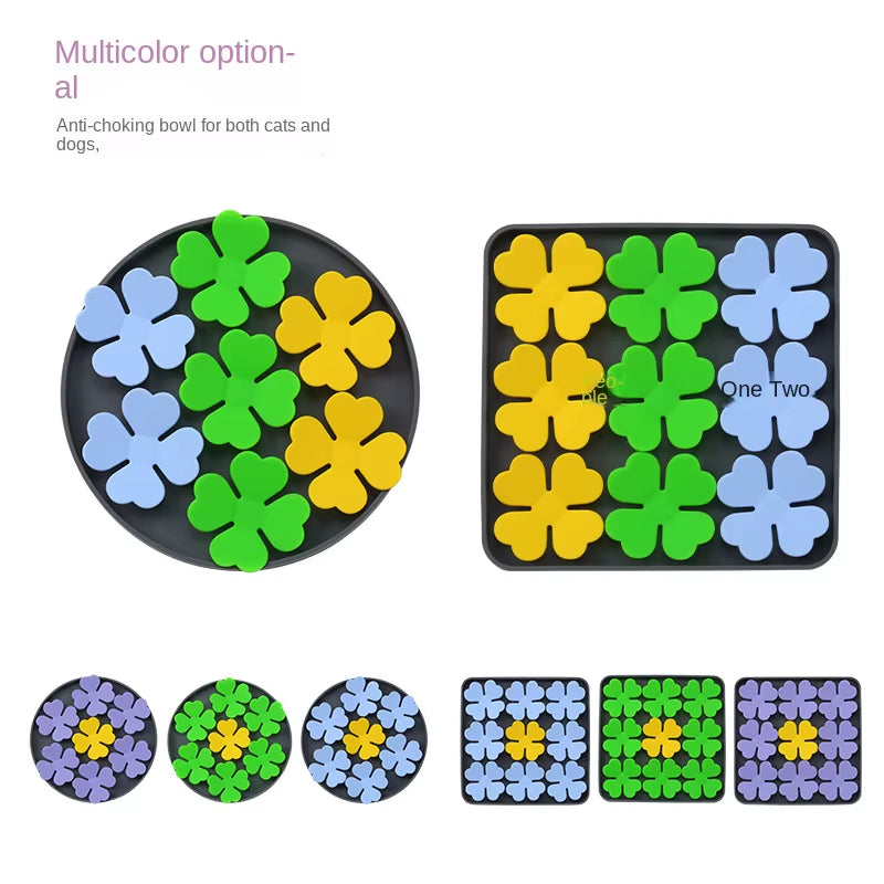 Silicone Licking Pad for Pets Suction Pad for Pets Placemats for Dogs Anti-Choking Sniffing Slow Eating Slow Eating Pad