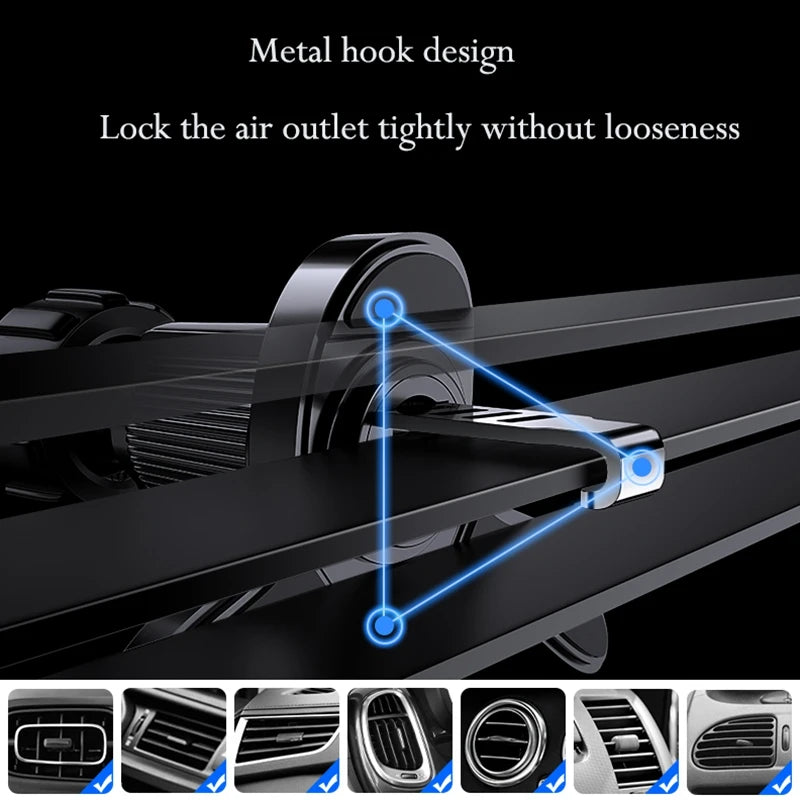 Car Phone Holder,Magnetic Phone Holder for Car Air Vent Phone Holder Mount,360° Rotation Phone Holders