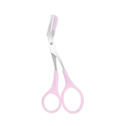 Eyebrow Trimmer Scissor Beauty Products for Women Eyebrow Scissors with Comb Beauty Scissors Stainless Steel Makeup Accessories