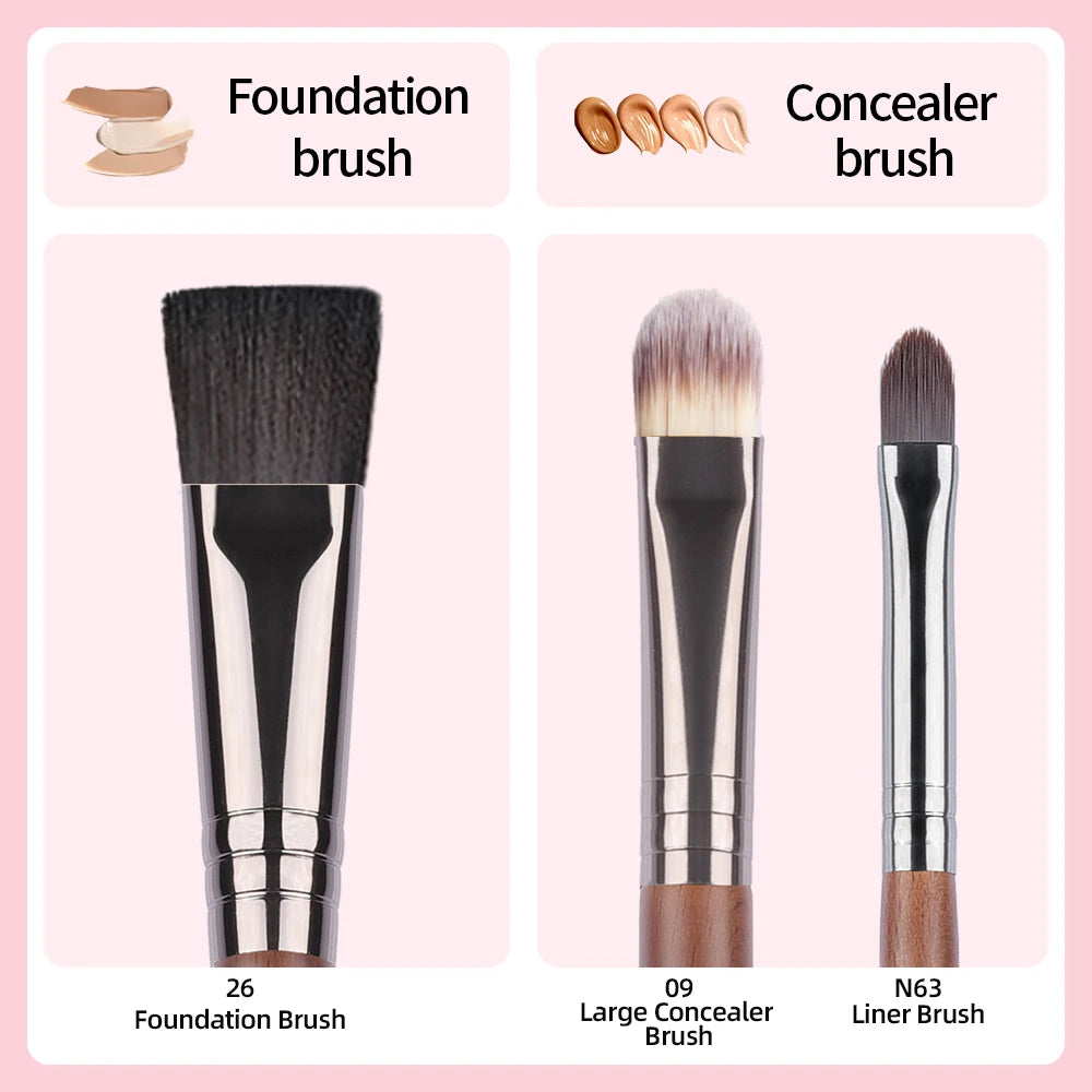 Makeup Brushes Sets Soft Foundation Powder Concealer Blending Beauty Make up Beauty Tool Professional Maquiagem