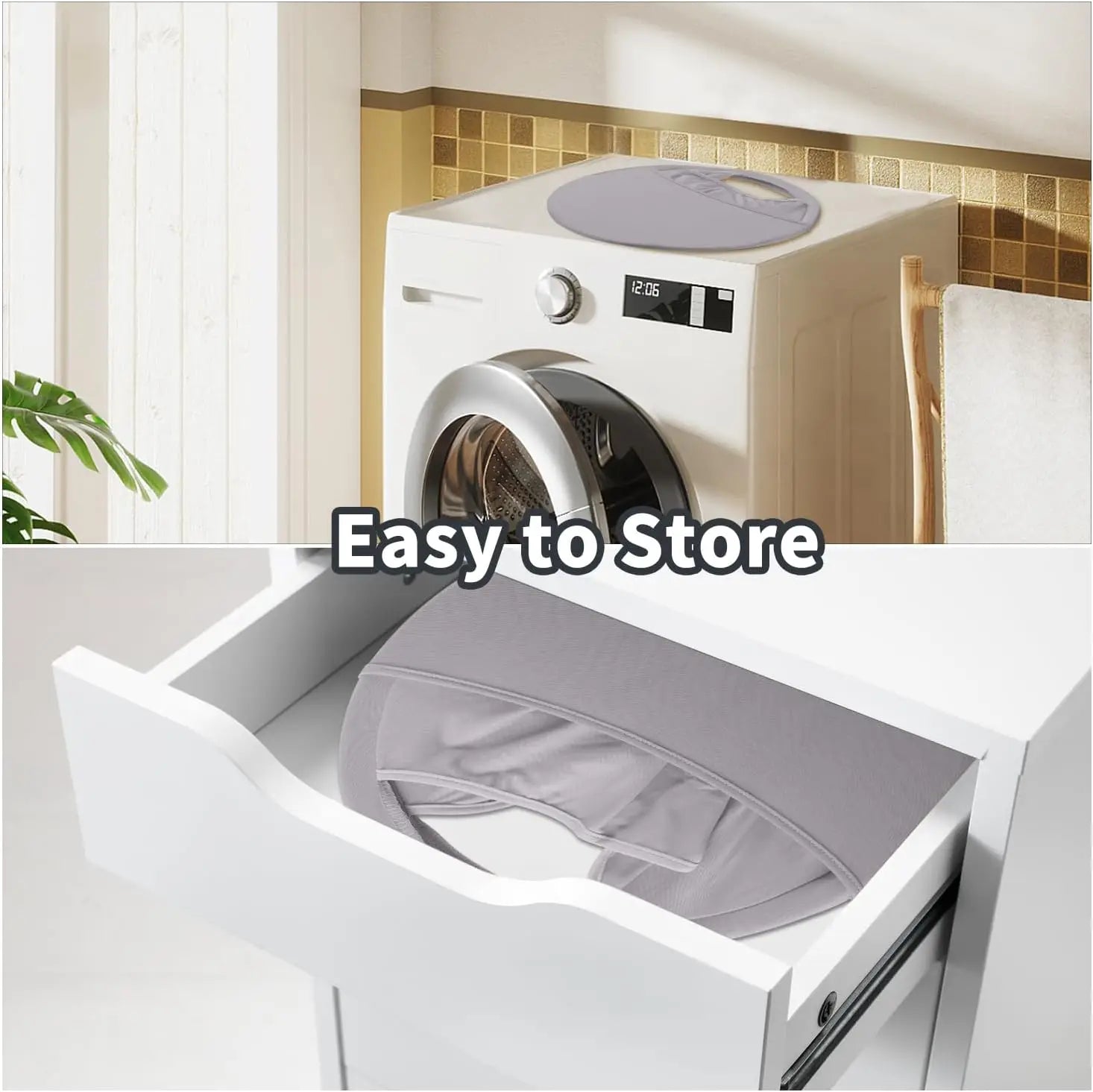 Collapsible Laundry Basket Foldable Portable Pop up Laundry Hampers Dirty Clothes Laundry Storage Basket