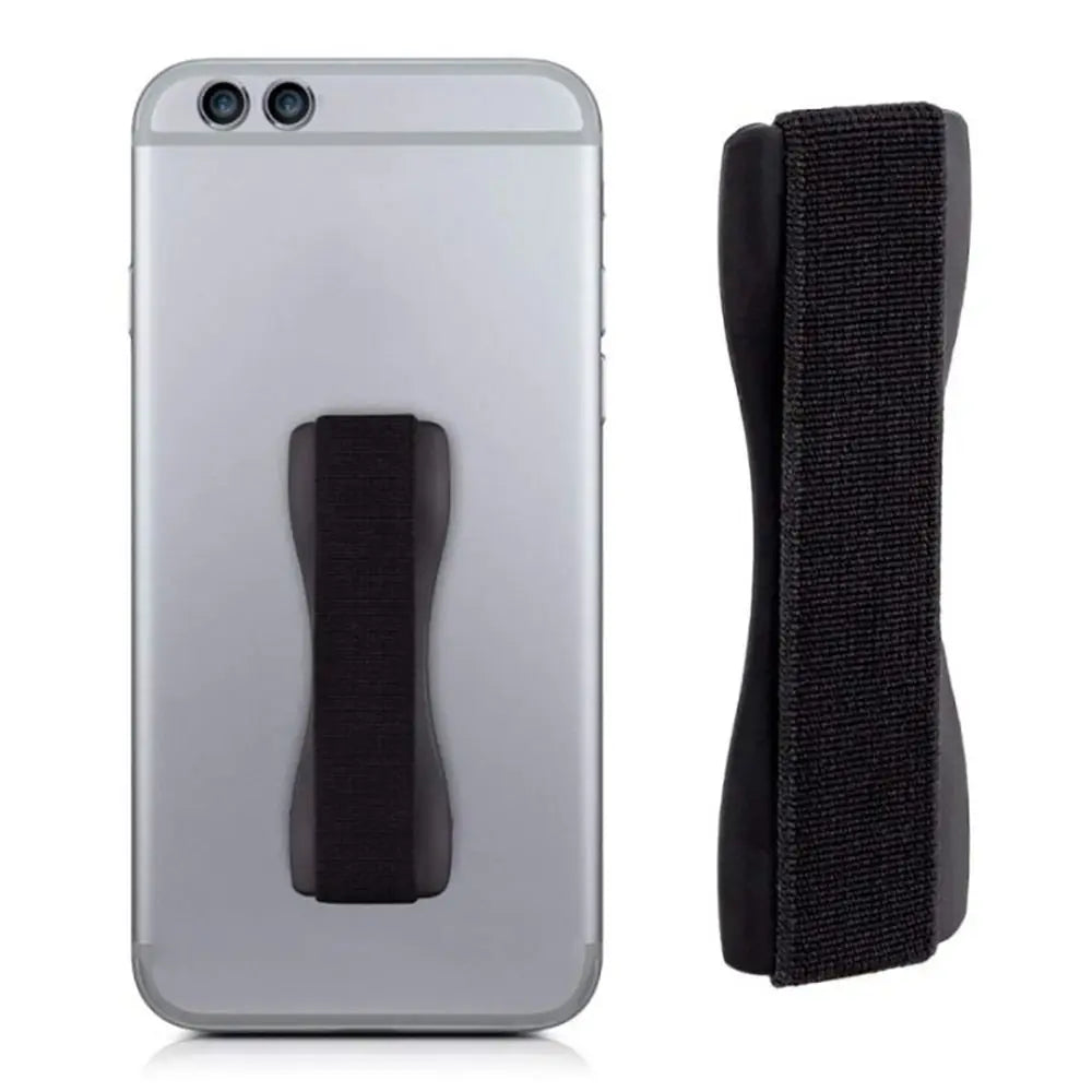 1Pc Elastic Phone Finger Strap ABS Grip Phone Mobile Phone Accessories Sling Phone Holder Universal Phone Back Sticker 10 Colors
