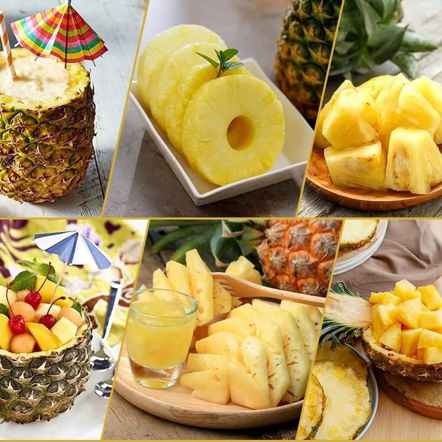 1Pcs Pineapple Slicer Peeler Peeler Stainless Steel Fruit Tools Cooking Tools Kitchen Accessories Kitchen Gadgets