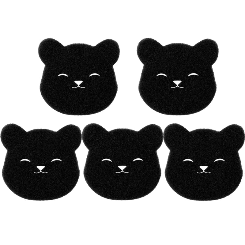 3/5/10Pcs Pet Hair Remover Bear Shape Laundry Balls Reusable Washing Machine Hair Catcher Pet Dog Cat Catcher Lint Remover