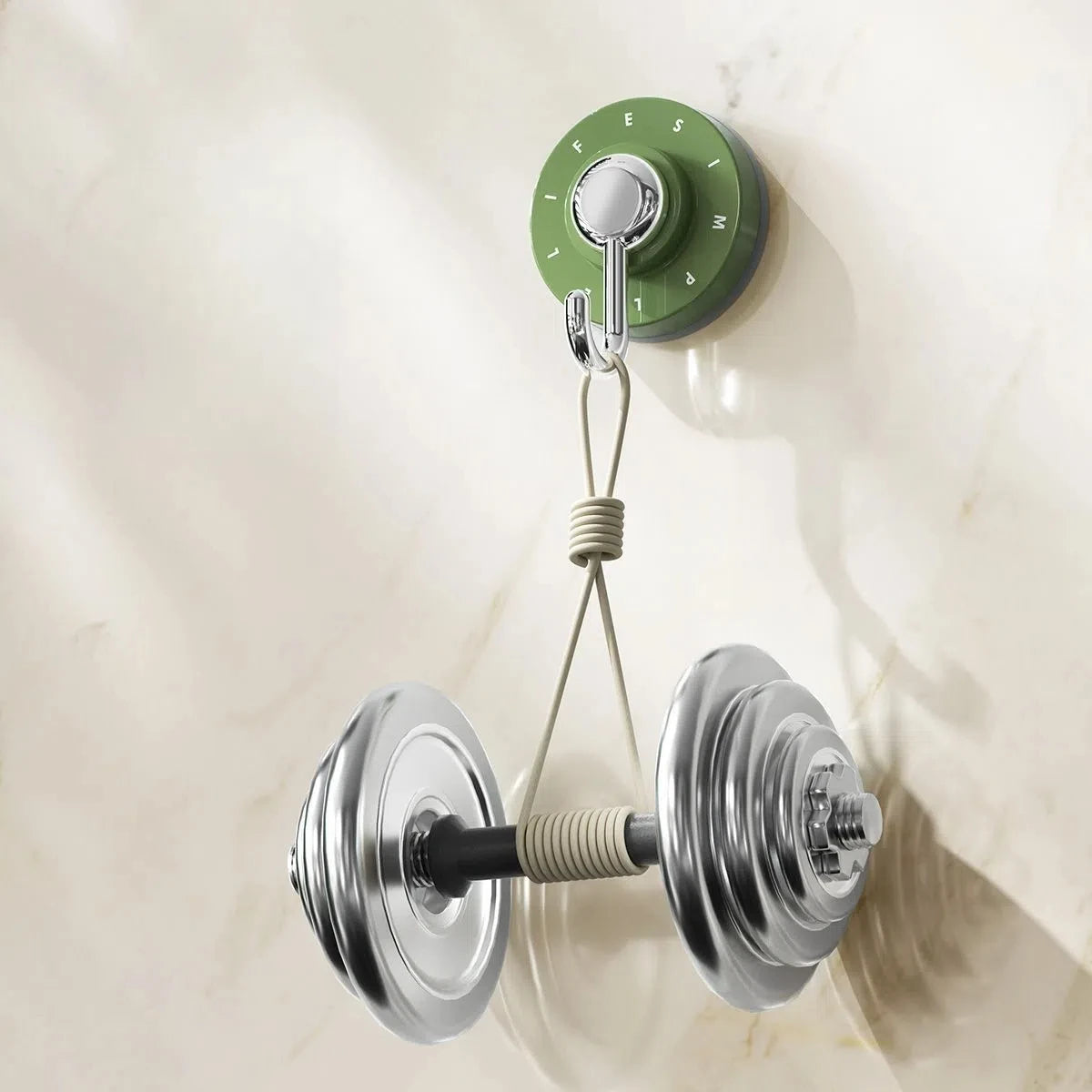 Bathroom Accessories Waterproof Rotating Suction Hooks for Bathroom Kitchen Strong Adhesive Wall Organize