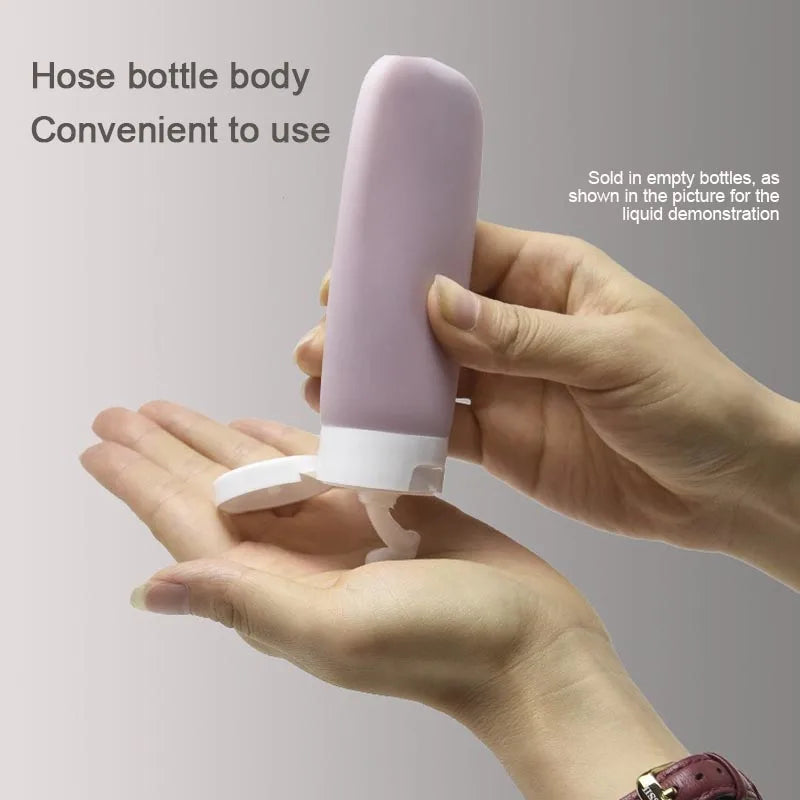 NEW 60ML Travel Containers Set Refillable Travel Bottle Everything for Travel Bottles Set Shampoo Bottles Kit LXPTZ03