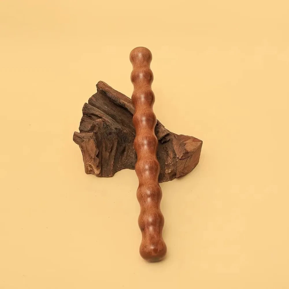 Multi-Functional Chicken Wing Wood Massage Stick Body Shaping Wood Wooden Massage Roller Relaxation Muscle Massage Tool