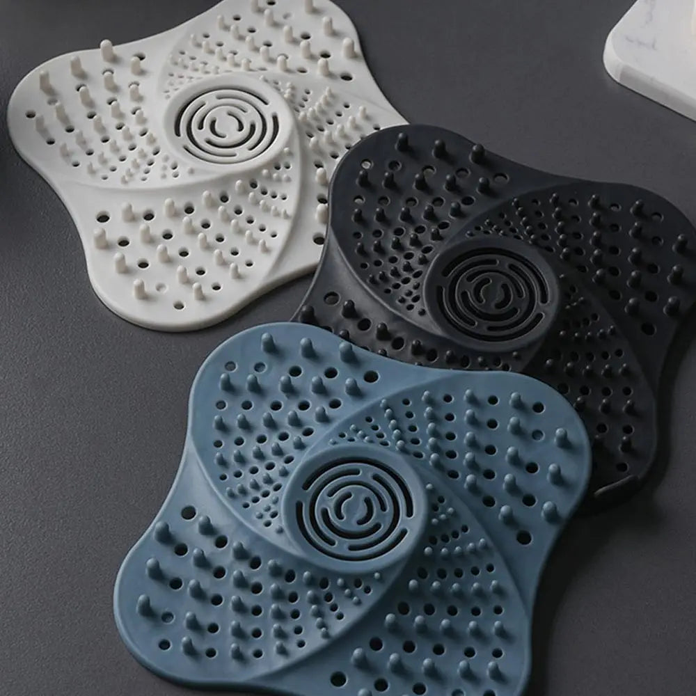 Anti-Blocking Hair Catcher Hair Stopper Plug Trap Shower Floor Drain Covers Sink Strainer Filter Bathroom Kitchen Accessories