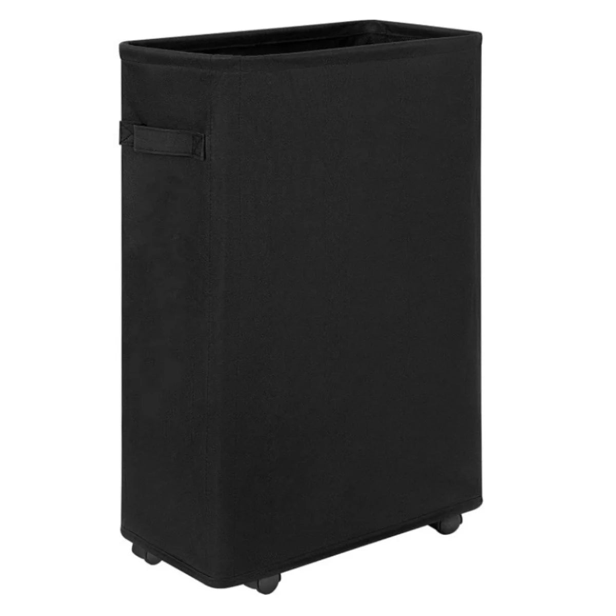 1PC Laundry Basket with Wheels and Lid,Closed Laundry Hamper,Suitable for Bedrooms,Bathtubs,Laundry,Dormitories