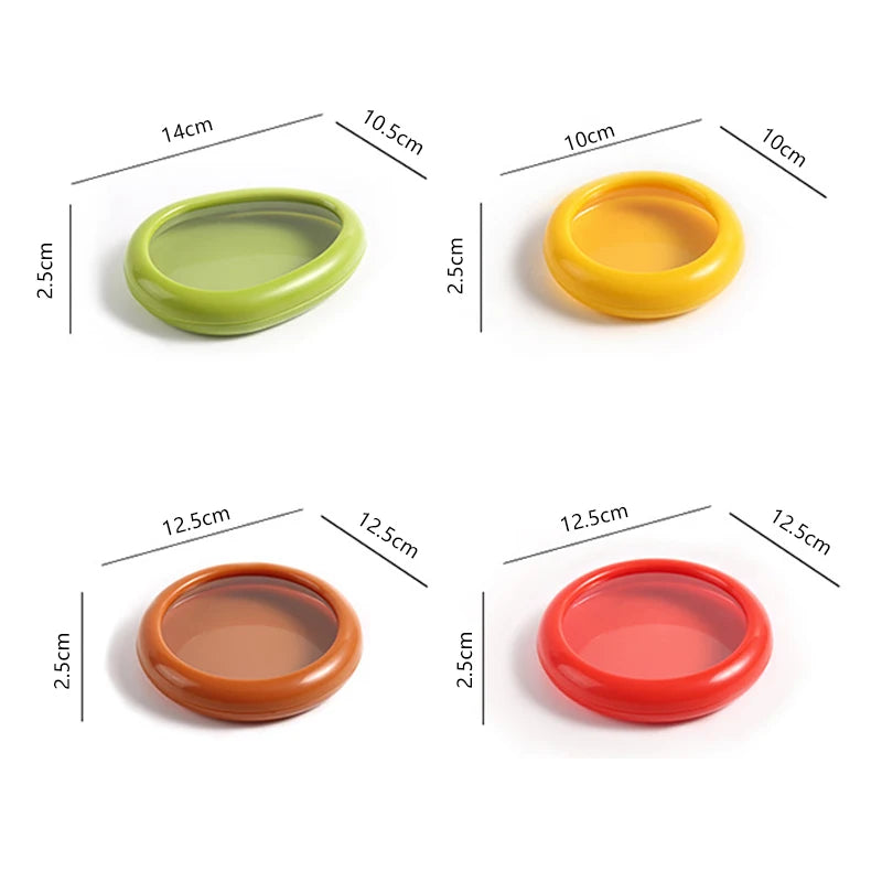 Kitchen Transparent Reusable Airtight Fresh Storage Box for Fruits and Vegetables Easy to Clean Kitchen Gadgets