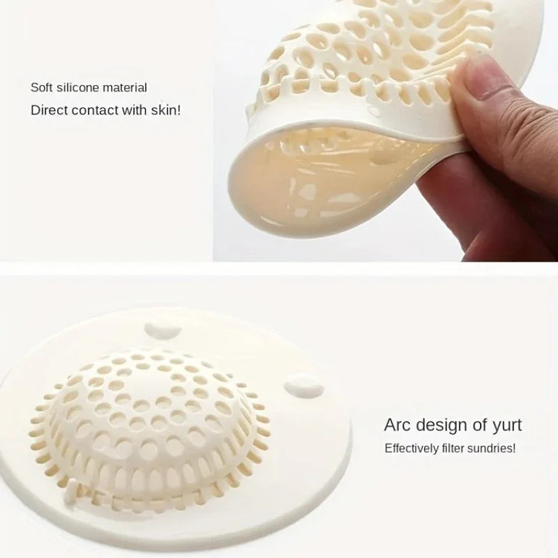 Shower Drain Hair Catcher,Hair Catcher Shower Drain,Bathtub Drain Stopper with Practical Size