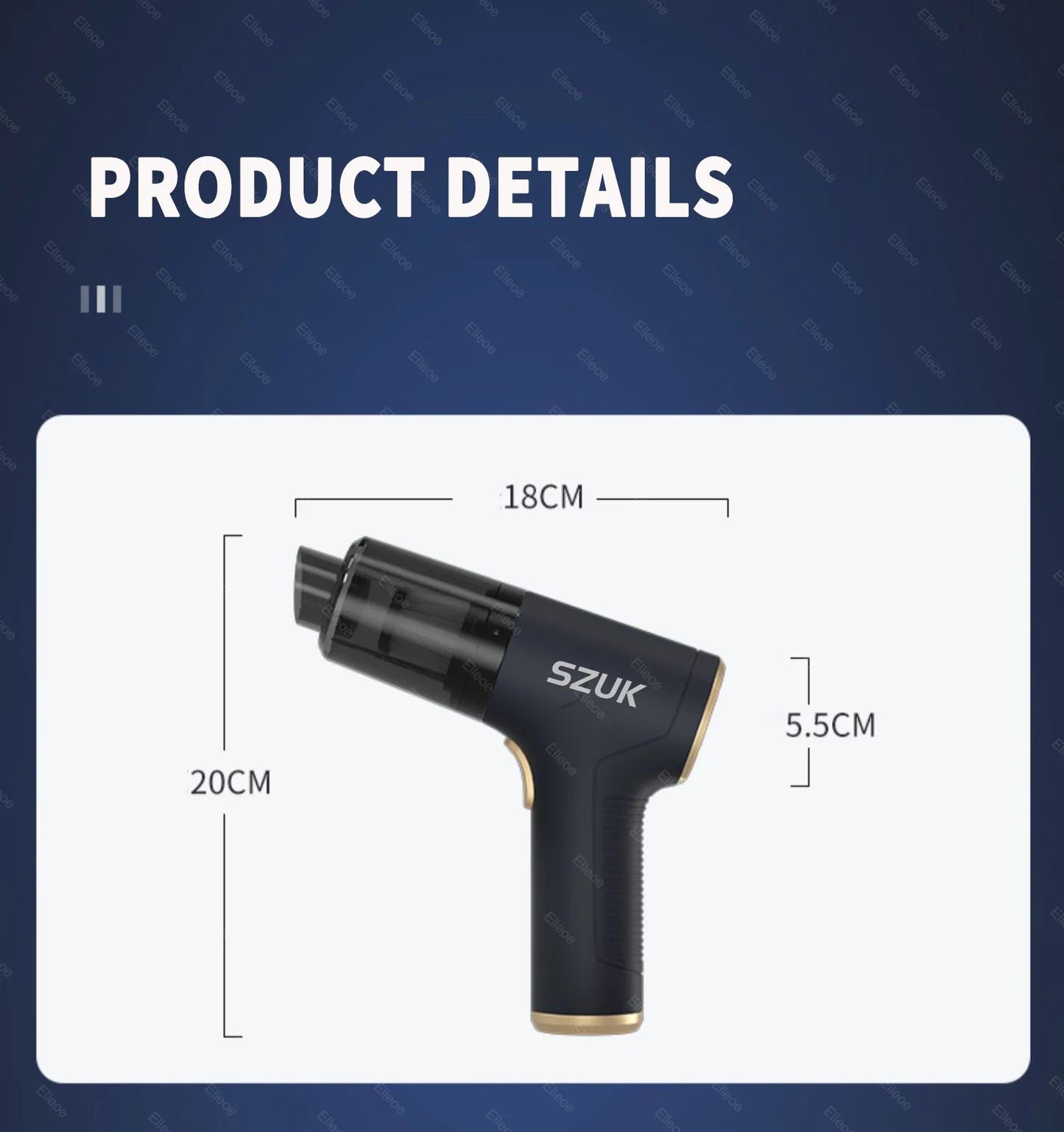 18000PA Car Vacuum Cleaner Mini Portable Duster Handheld Cleaning Machine Home Appliance Powerful Wireless Vacuum Cleaner