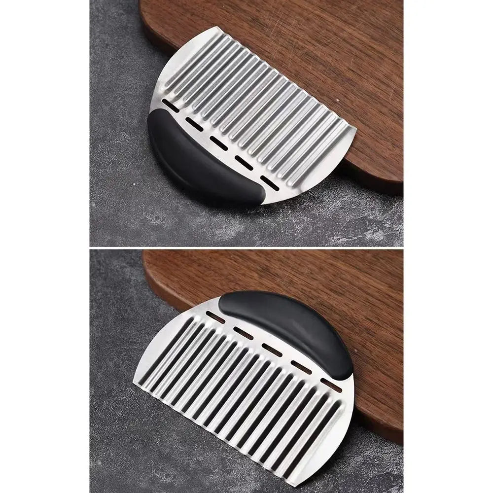 French Fries Cutter Stainless Steel Potato Slicer Vegetable Chopper Veggie Slicer Durable Kitchen Gadgets Cutter