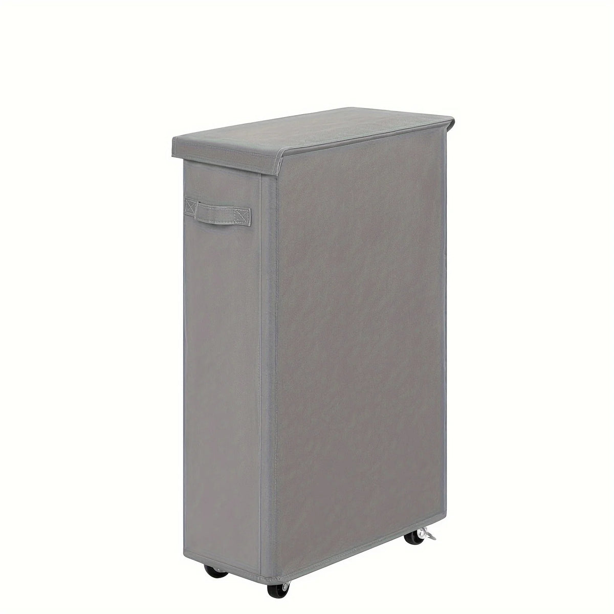 1PC Laundry Basket with Wheels and Lid,Closed Laundry Hamper,Suitable for Bedrooms,Bathtubs,Laundry,Dormitories
