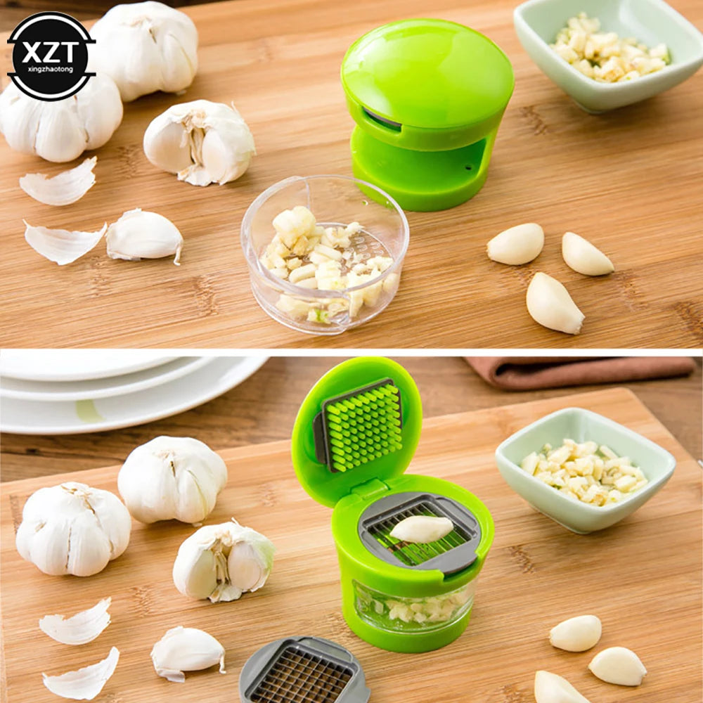 Stainless Steel Garlic Presses Manual Garlic Mincer Garlic Tools Kitchen Supplies Gadgets Curve Presses Fruit Tools
