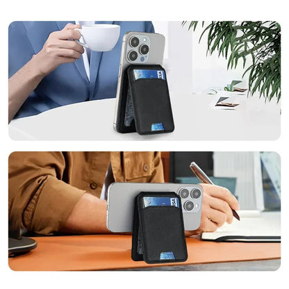Magsafe Case Phone Back Cover Magnetic Pu Leather
