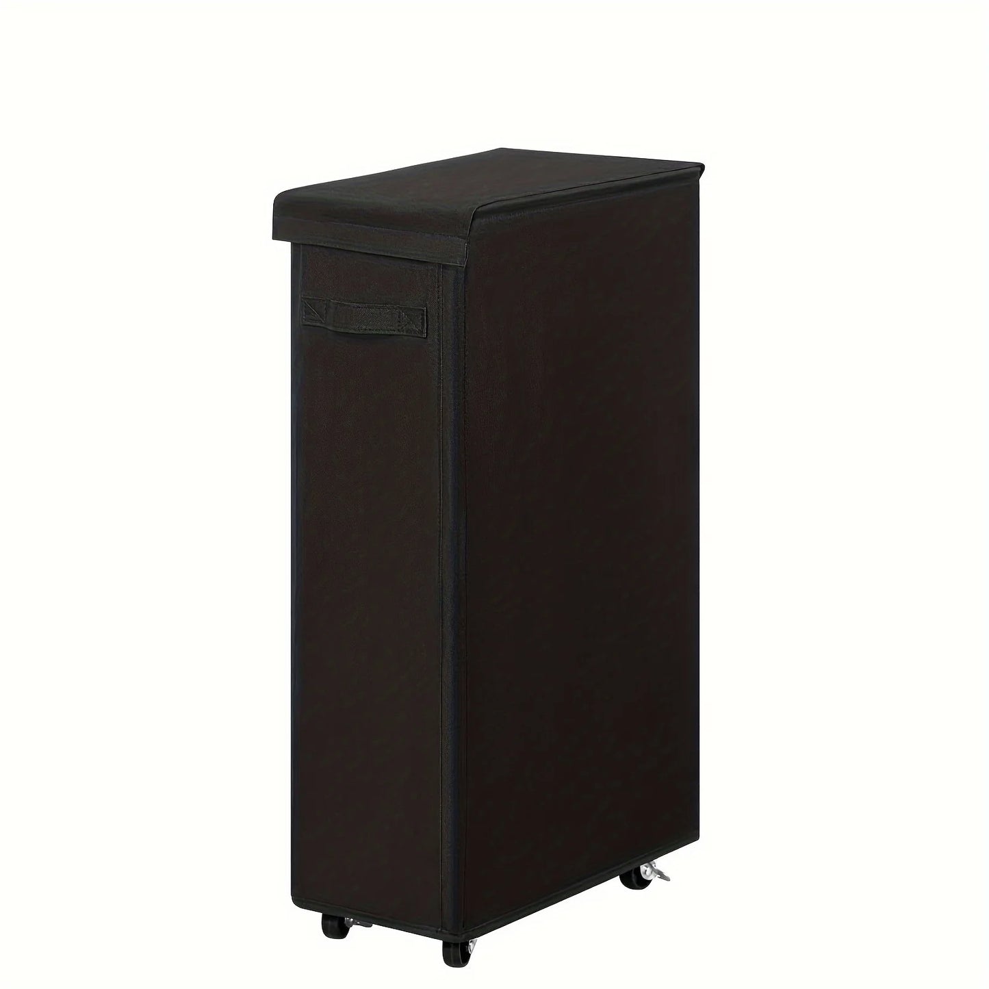 1PC Laundry Basket with Wheels and Lid,Closed Laundry Hamper,Suitable for Bedrooms,Bathtubs,Laundry,Dormitories