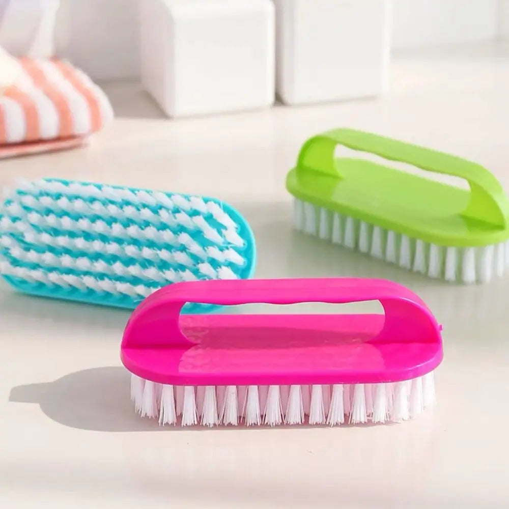 Soft Bristle Plastic Shoe Brush Multi-Functional Scrubbing Clothes Brush Laundry Brush Decontamination Laundry Brush
