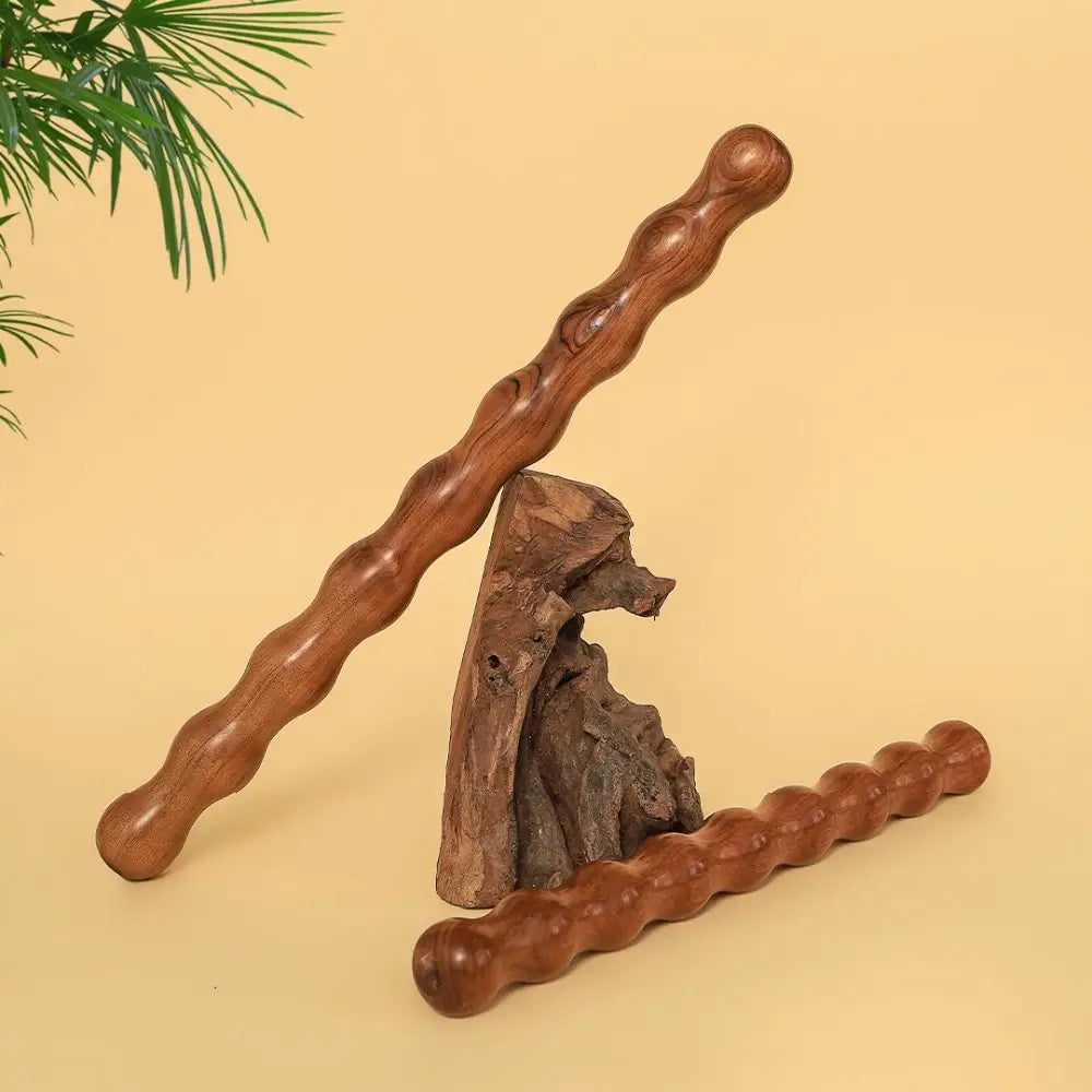 Multi-Functional Chicken Wing Wood Massage Stick Body Shaping Wood Wooden Massage Roller Relaxation Muscle Massage Tool
