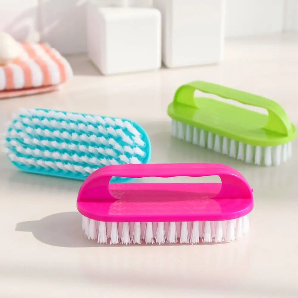 Soft Bristle Plastic Shoe Brush Multi-Functional Scrubbing Clothes Brush Laundry Brush Decontamination Laundry Brush