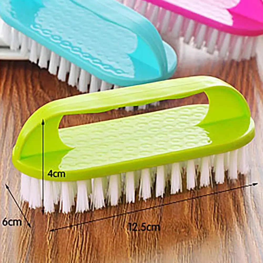 Soft Bristle Plastic Shoe Brush Multi-Functional Scrubbing Clothes Brush Laundry Brush Decontamination Laundry Brush