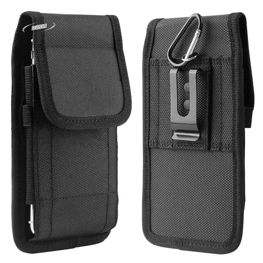 Black with Belt Clip for Phone Phone Pouch Mobile Phone Bags Cell Phone Holder Pouch Wallet Case
