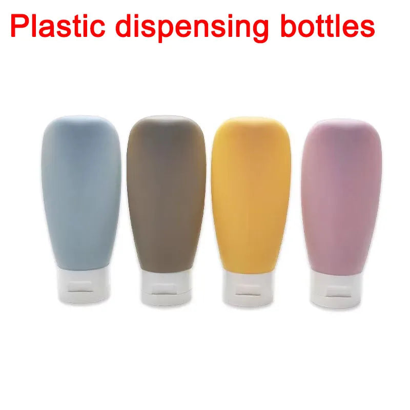 NEW 60ML Travel Containers Set Refillable Travel Bottle Everything for Travel Bottles Set Shampoo Bottles Kit LXPTZ03